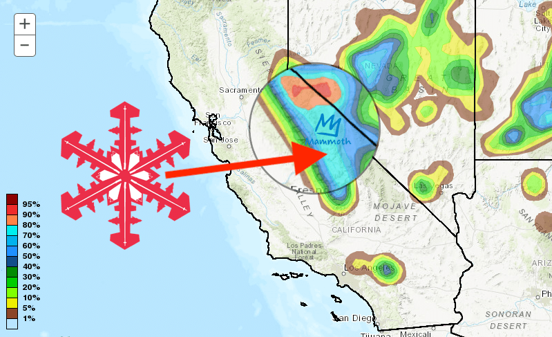 california, forecast, weather, snow, Sierra nevada