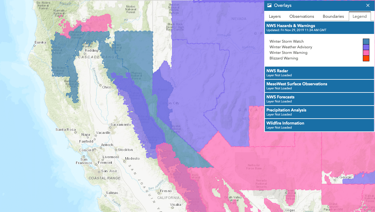 california, winter storm,