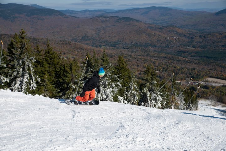 Sunday river, Maine, opening