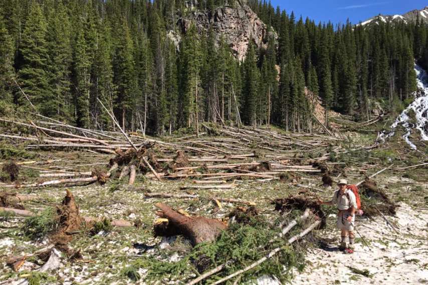 abvalanche colorado america lawinen