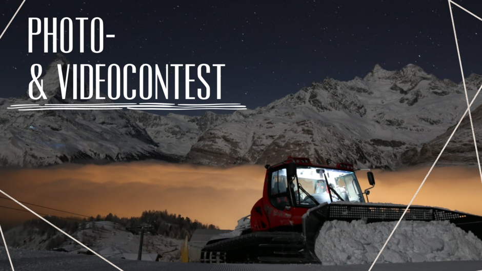 Pistenbully snow grooming ski resort winter electric contest