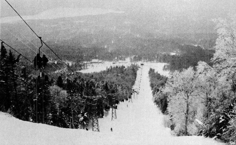 saddleback old, first lift, rangeley