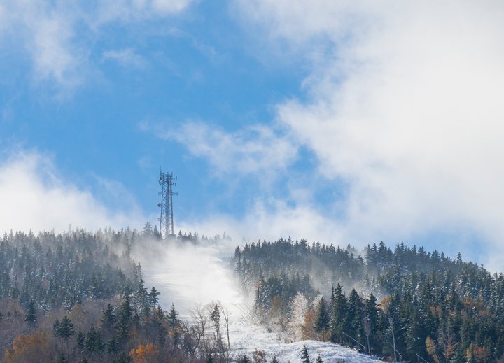 Sunday river, Maine, opening