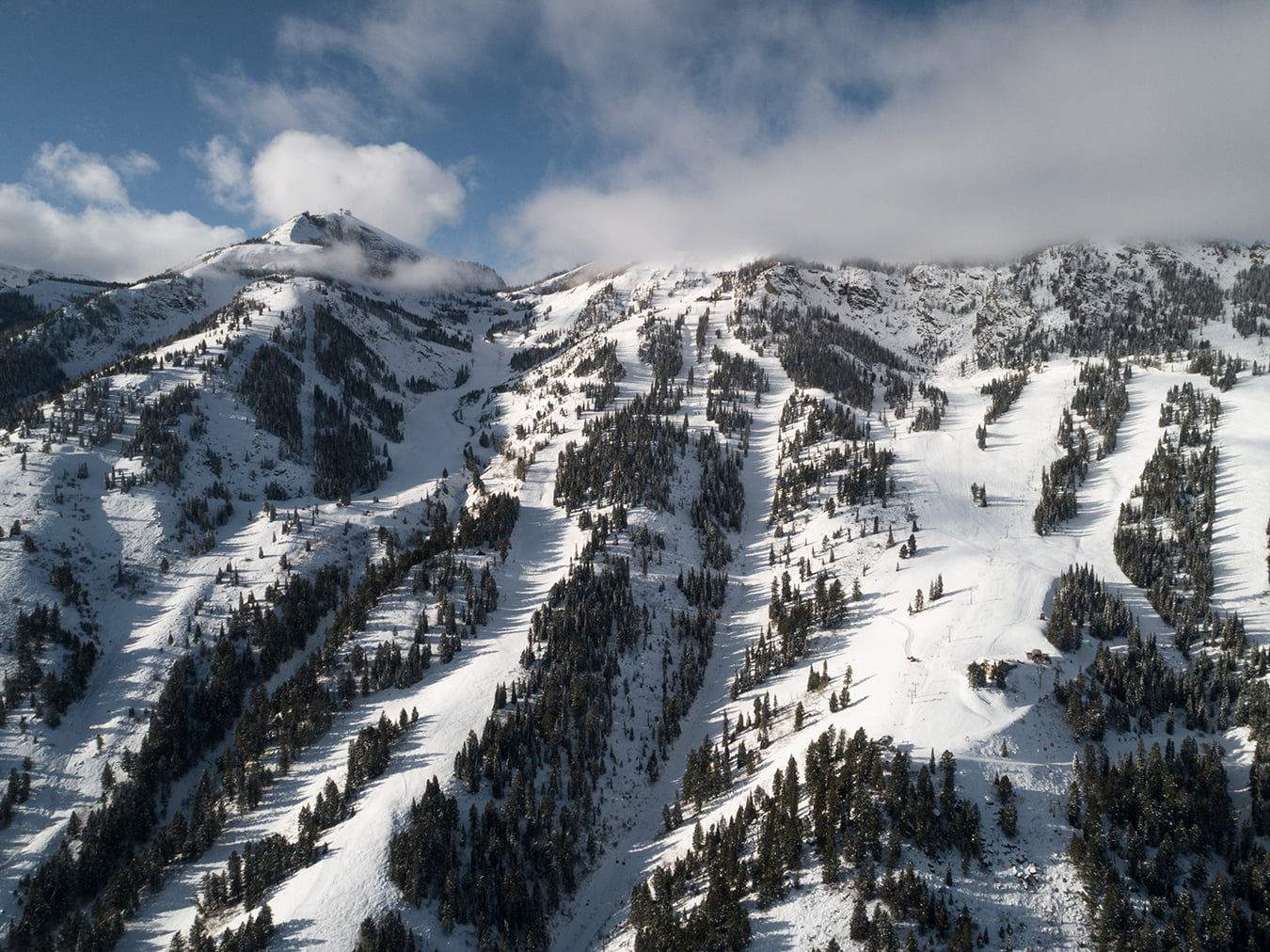 big mountain snowboarding