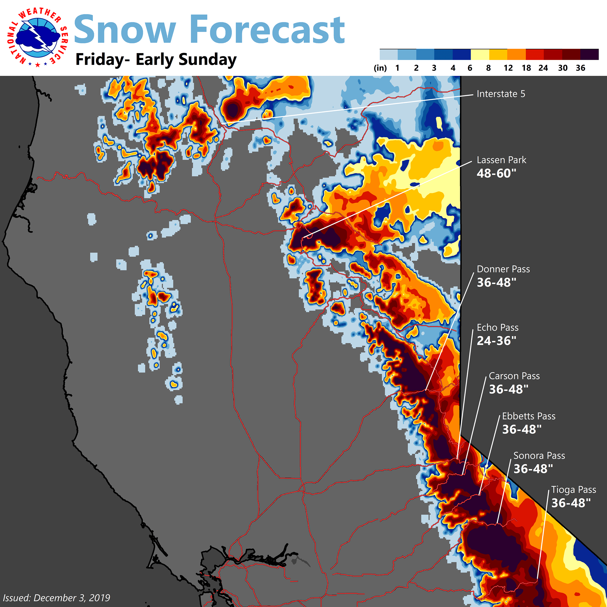 california, forecast