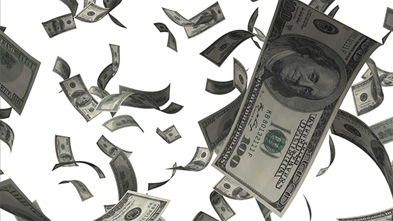 Falling Money Transparent Background Png Snowbrains