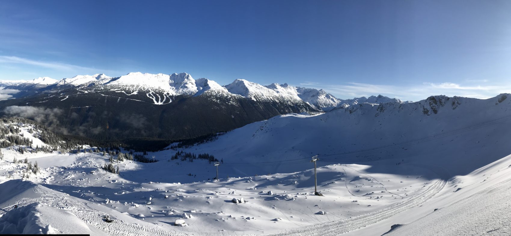 Early Season Skiing Harmony Ridge