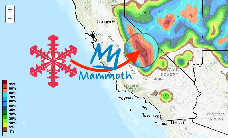 mammoth, california, forecast