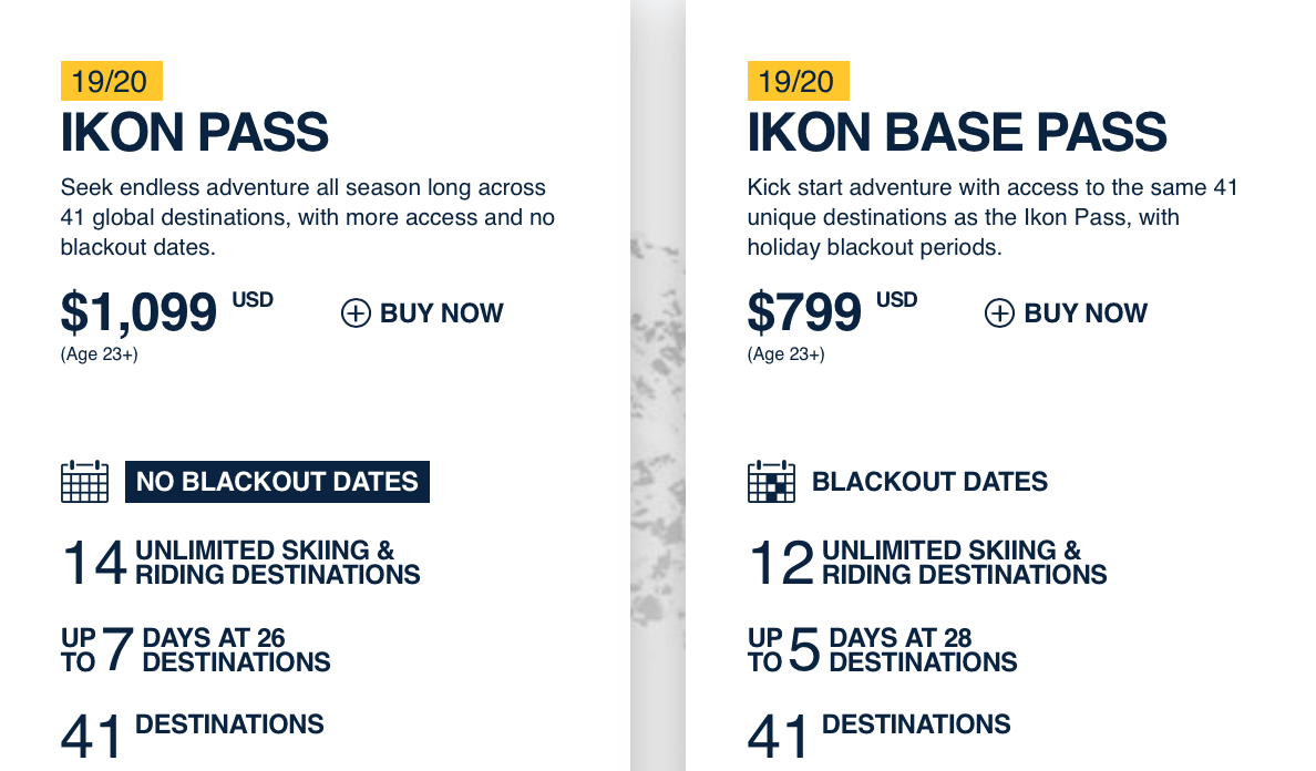 LAST CHANCE! TODAY is Your Final Opportunity to Buy an Ikon Pass