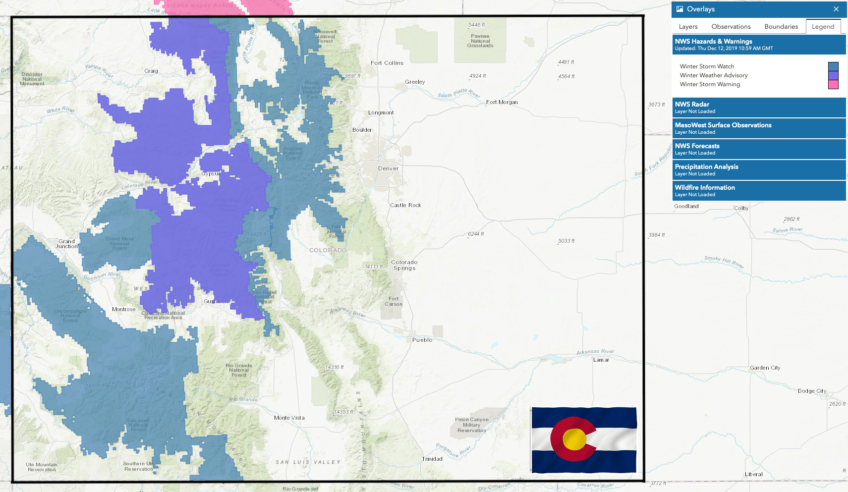 forecast, Colorado,