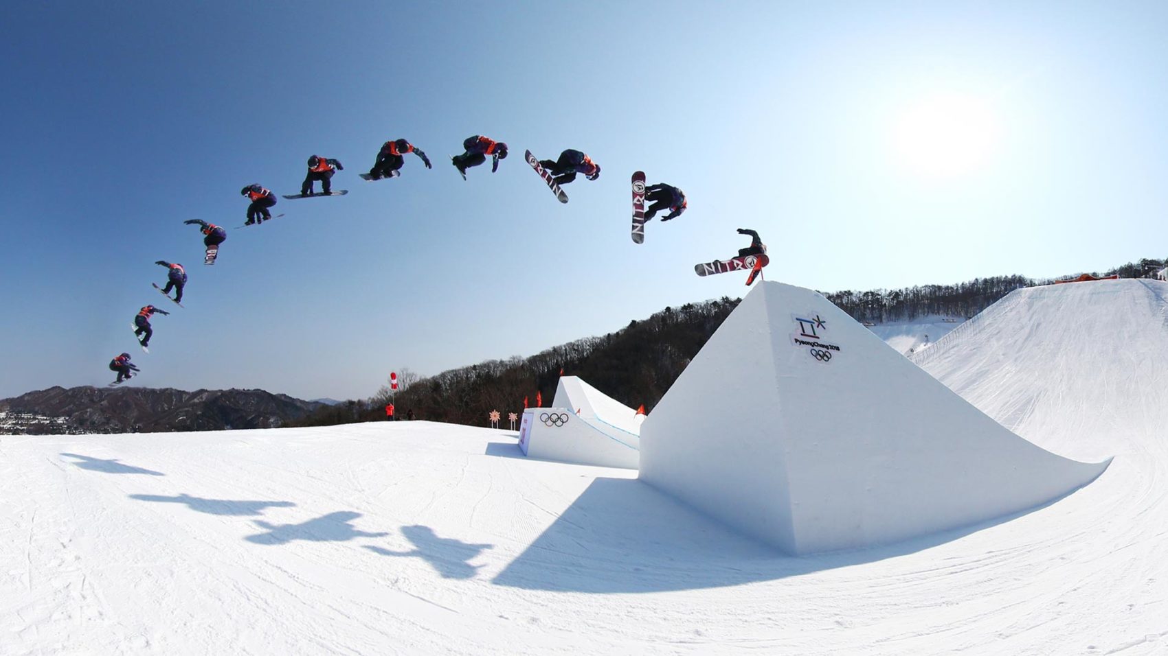 Slopestyle was introduced to the Olympics in 2014.