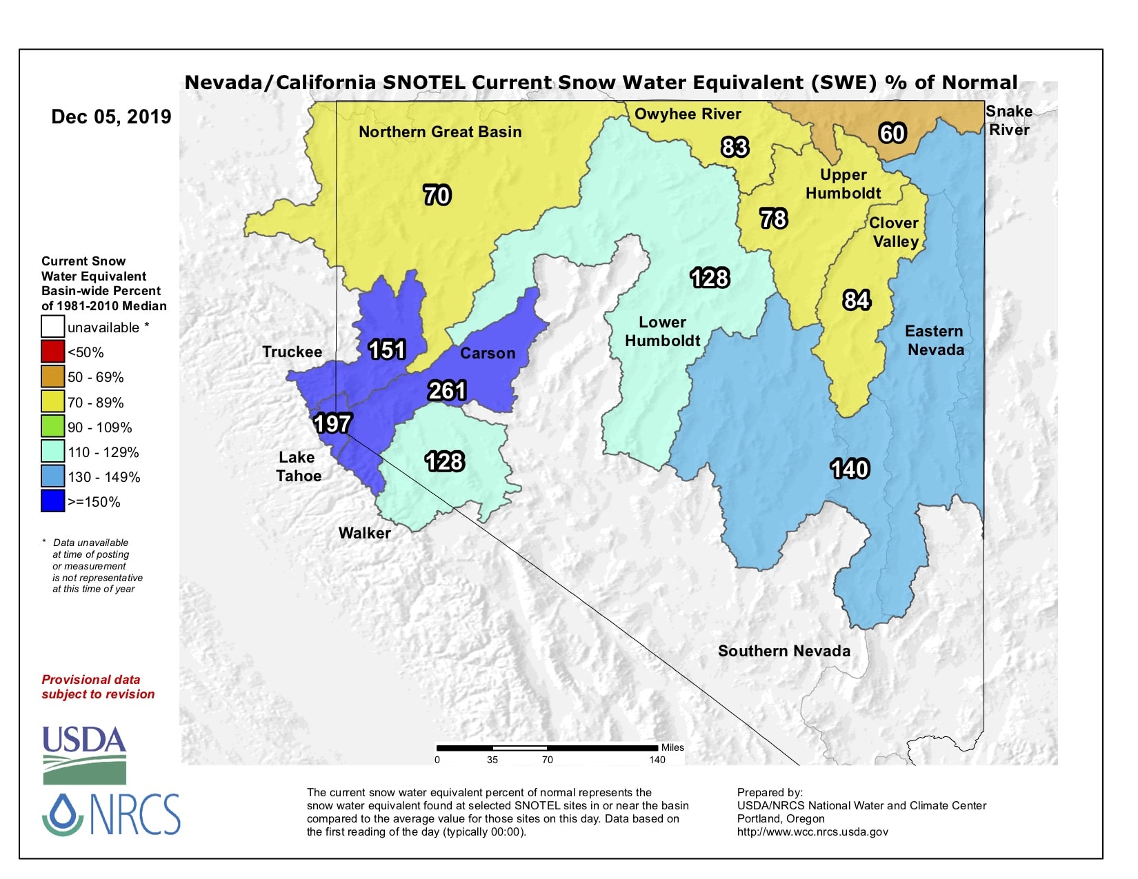 snowpack, california, nevada