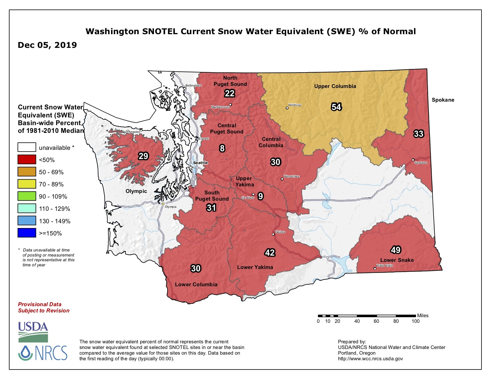 PNW Snowpack Suffering From One Of Driest Novembers On Record | Rest Of ...