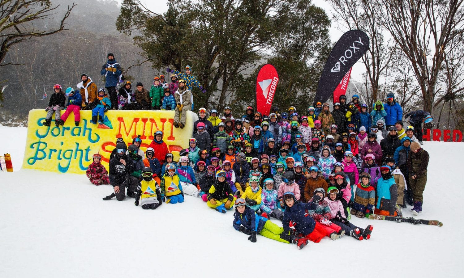 The annual Mini Shred is hosted by Torah Bright, Australian Olympic Snowboarding Gold Medalist.