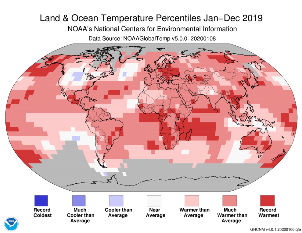 Noaa Last Decade Was The Hottest On Record For Planet Earth Snowbrains 1813