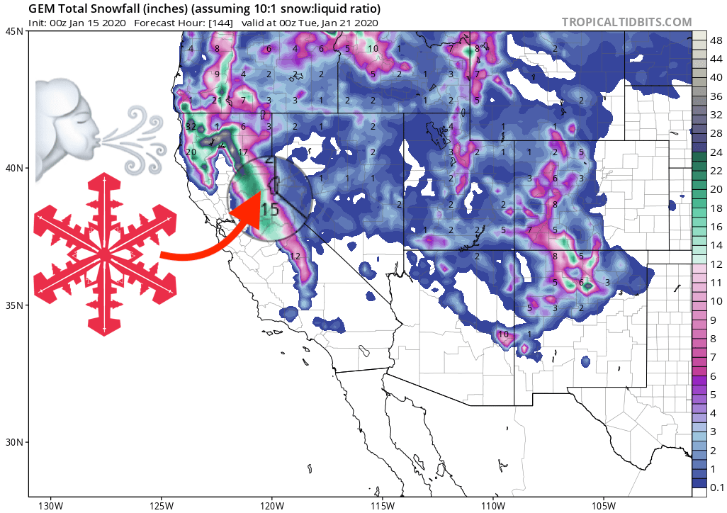 tahoe, forecast, california