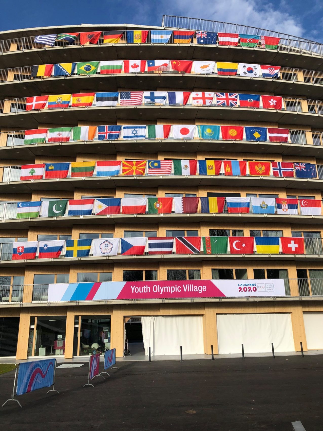 flags of Lausanne