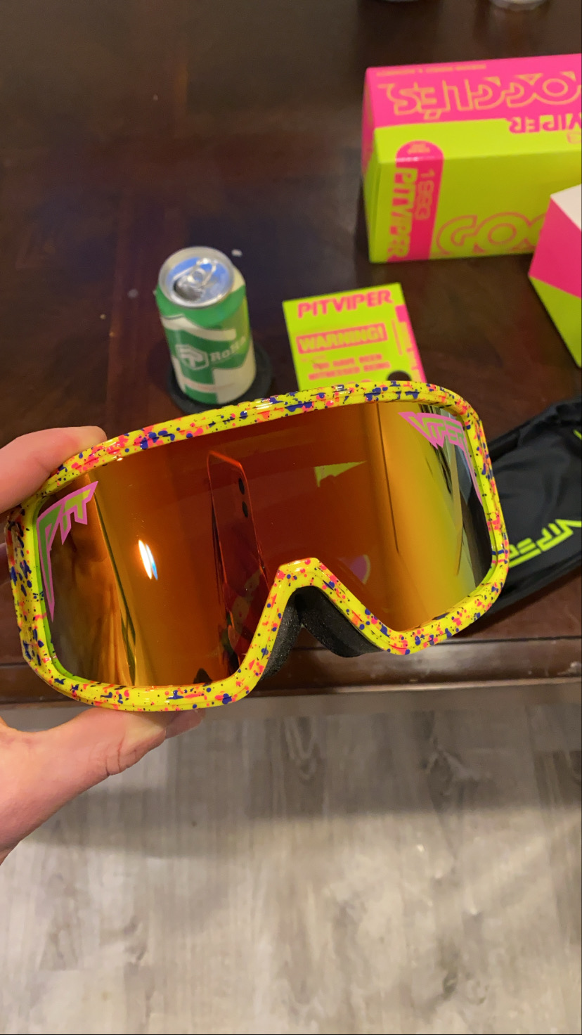 Pit viper 2024 snow goggles