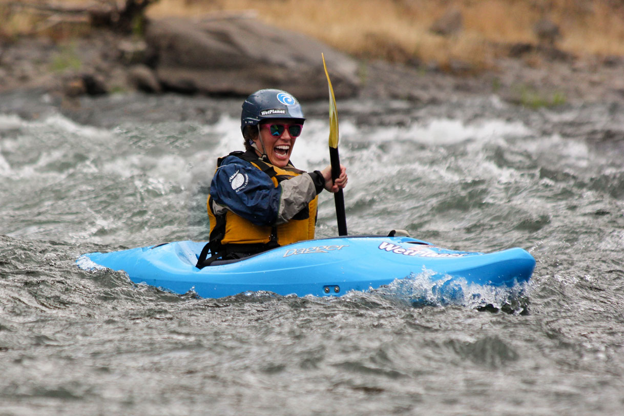 kayak outside