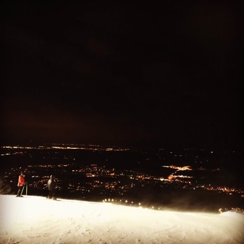 Conditions Report Riding Above The City Lights At Ski Bromont Qc Snowbrains