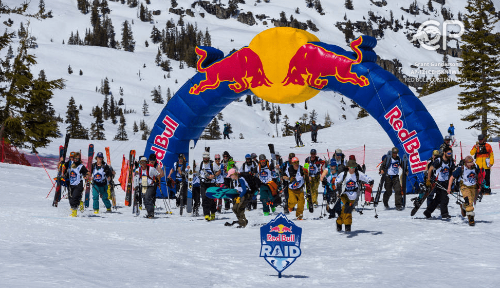 red bull raid, Squaw Valley, California,