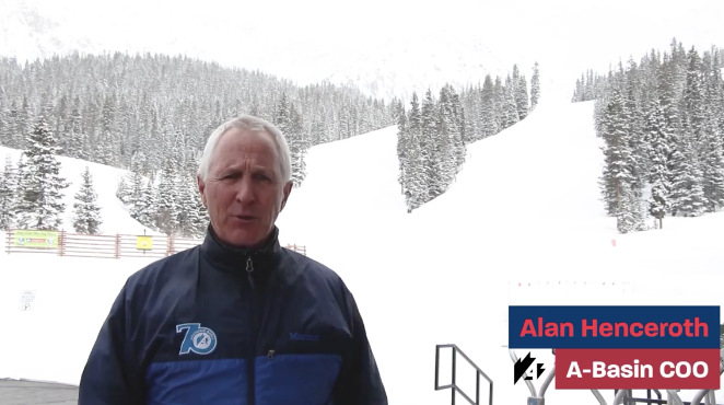 Alan Henceroth, Arapahoe Basin COO.