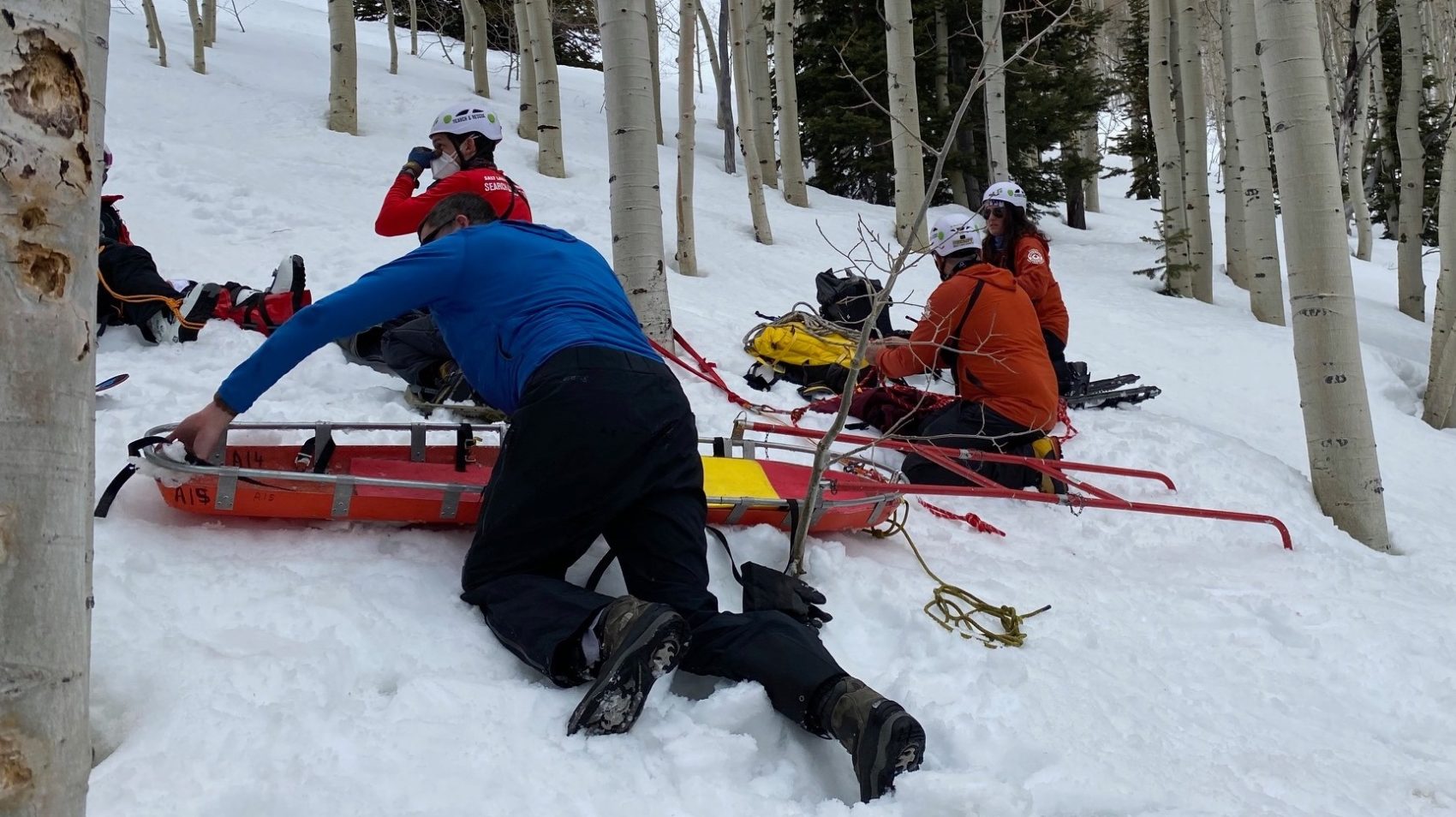 Injured Skier Rescued from Utah Backcountry Yesterday SnowBrains