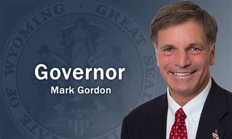 Wyoming, Mark Gordon, governor