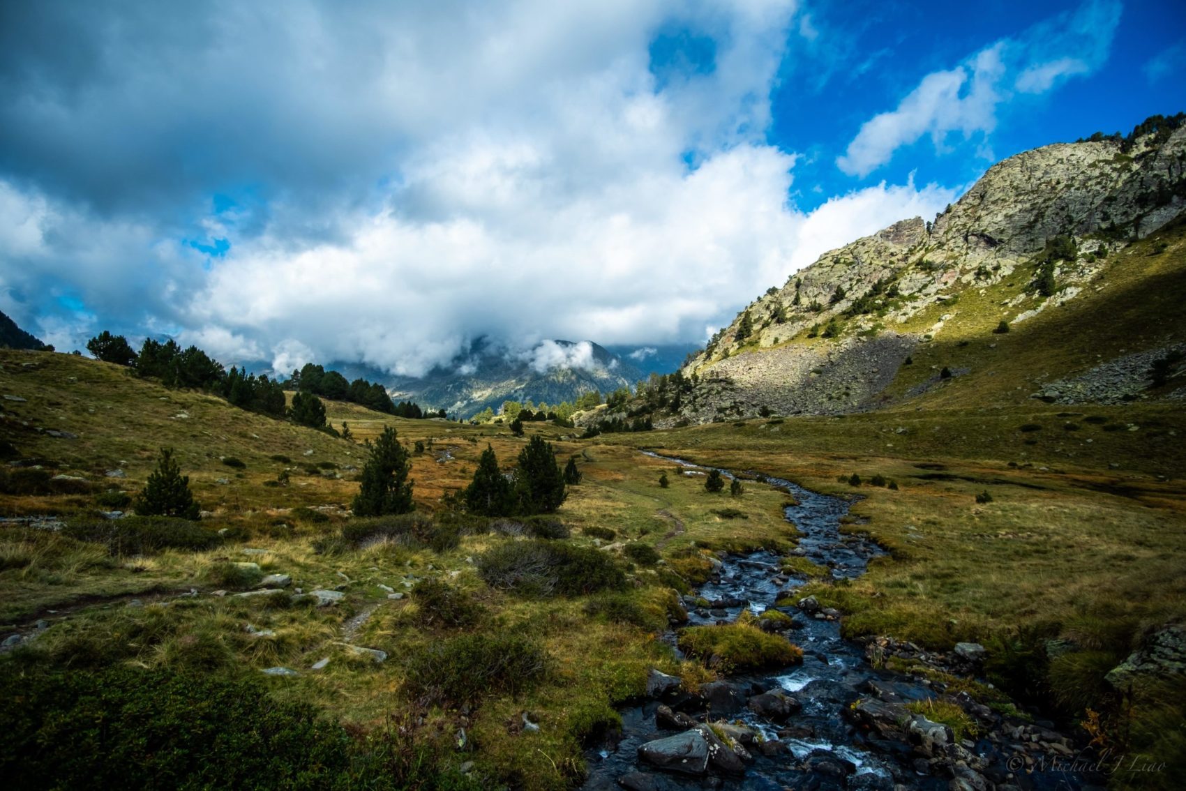 pyrenees, france, spain