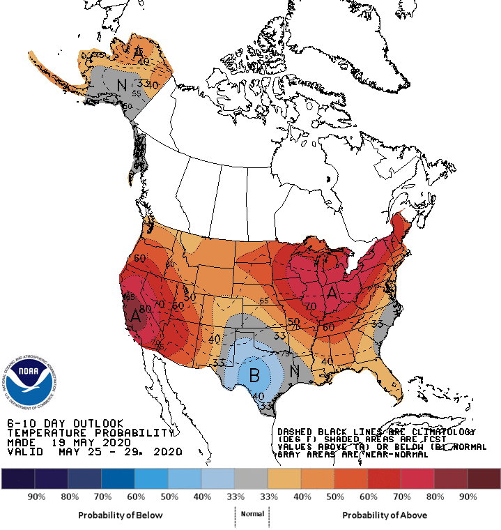 temperature, noaa