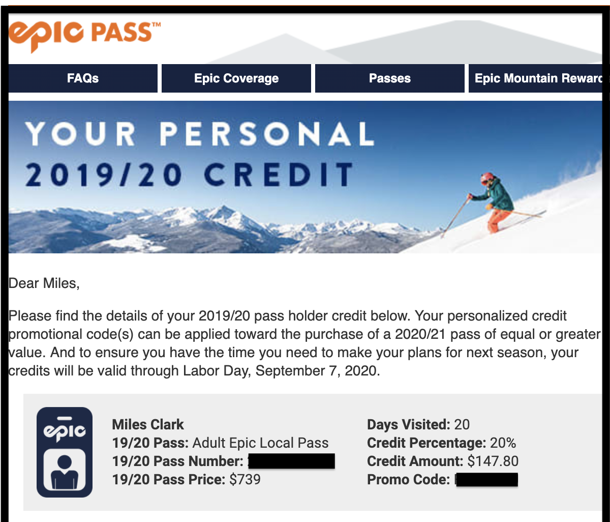 Epic Passes Rates For Next Year R/icecoast, 51 OFF