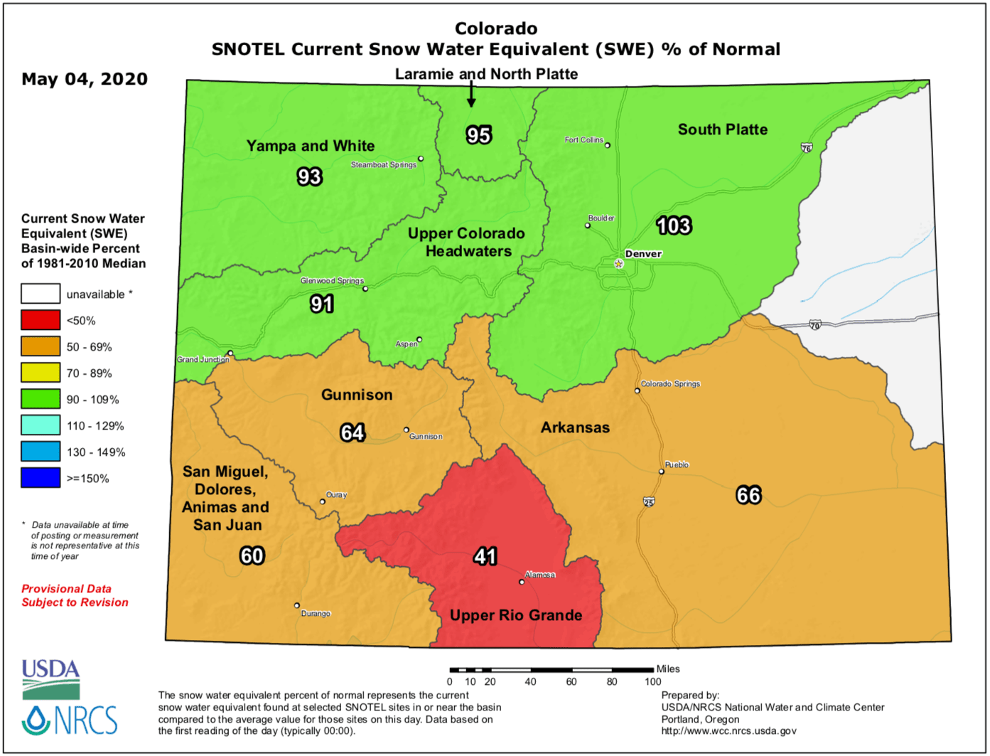 snowpack, NOAA, 