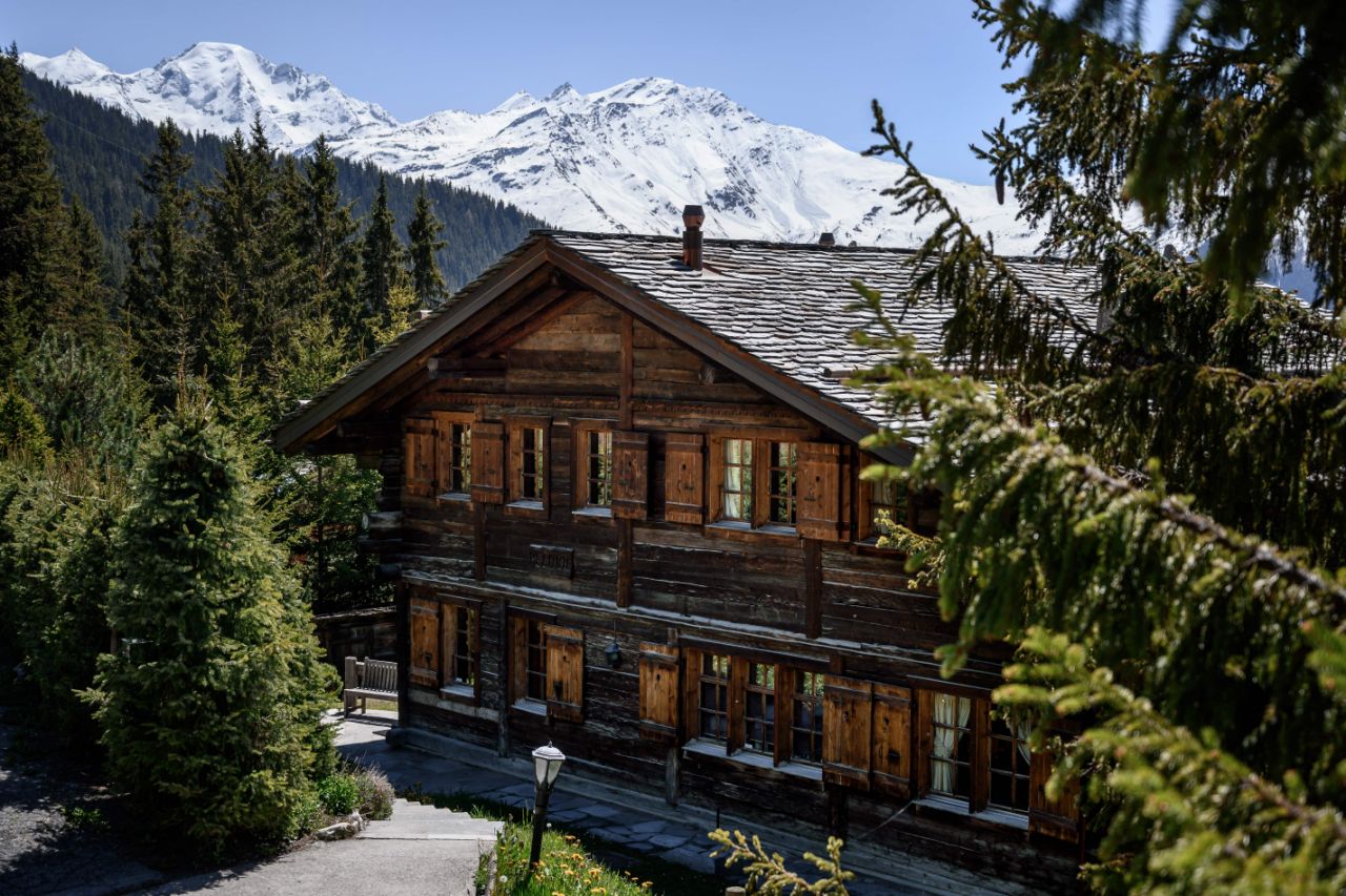 chalet, Verbier, switzerland