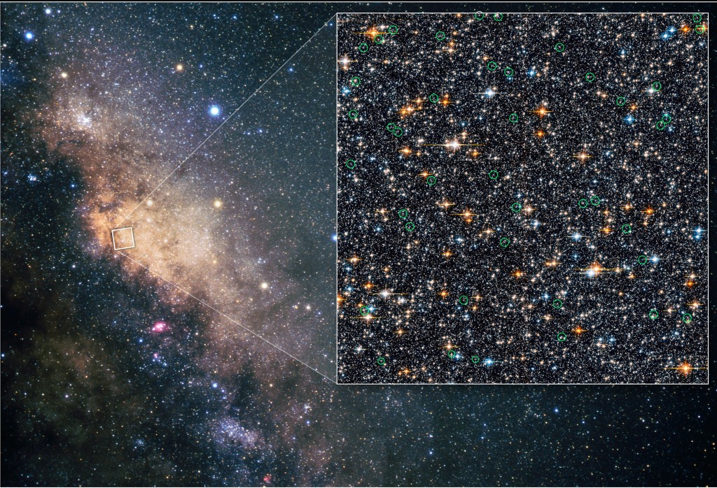 milky way galaxy stars, space