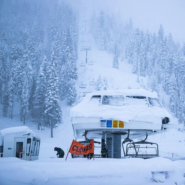 ski resorts closed early