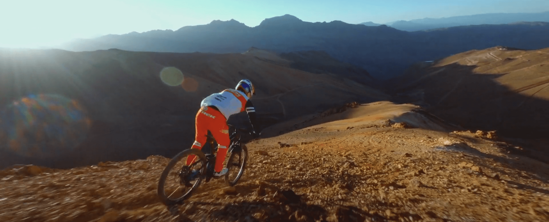 Pedro Burns mountain biking