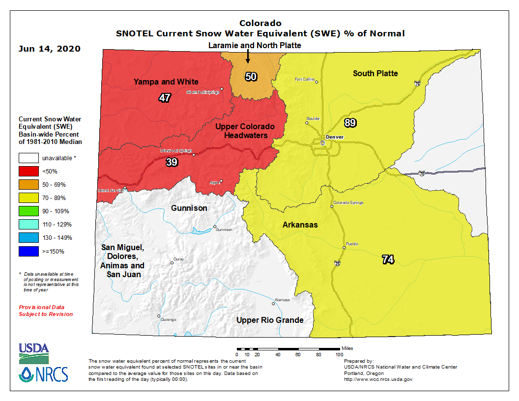 colorado, snowpack