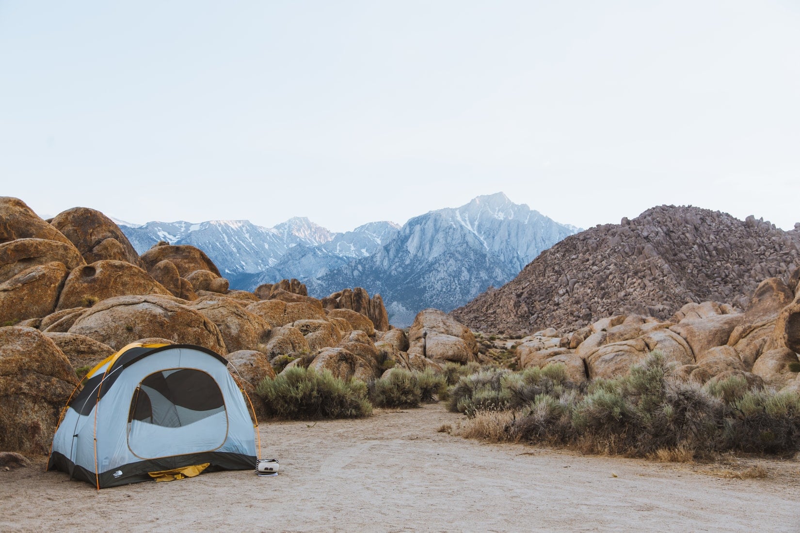 Alabama Hills, camping, california, Inyo County