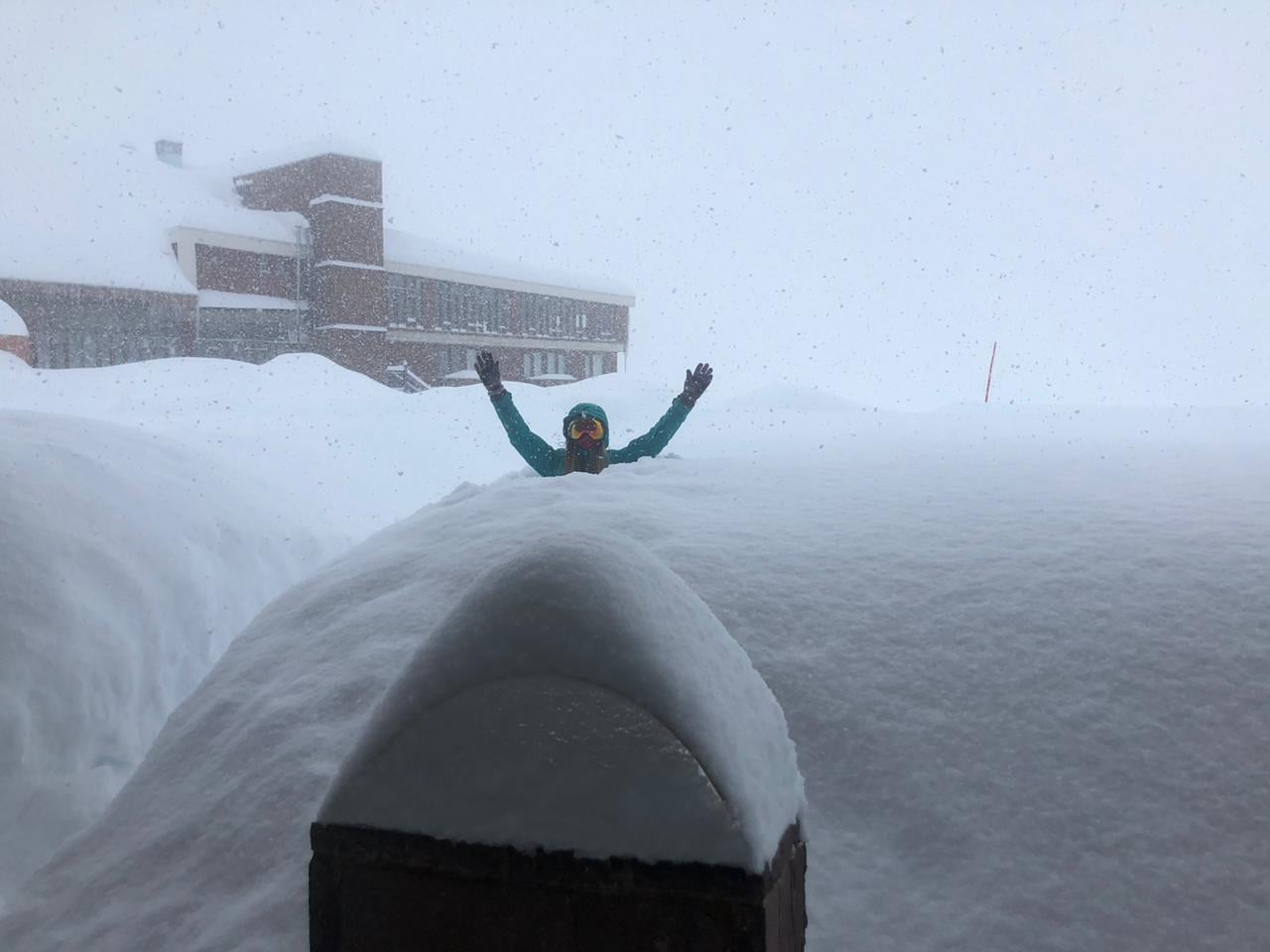 valle nevado, chile, snow