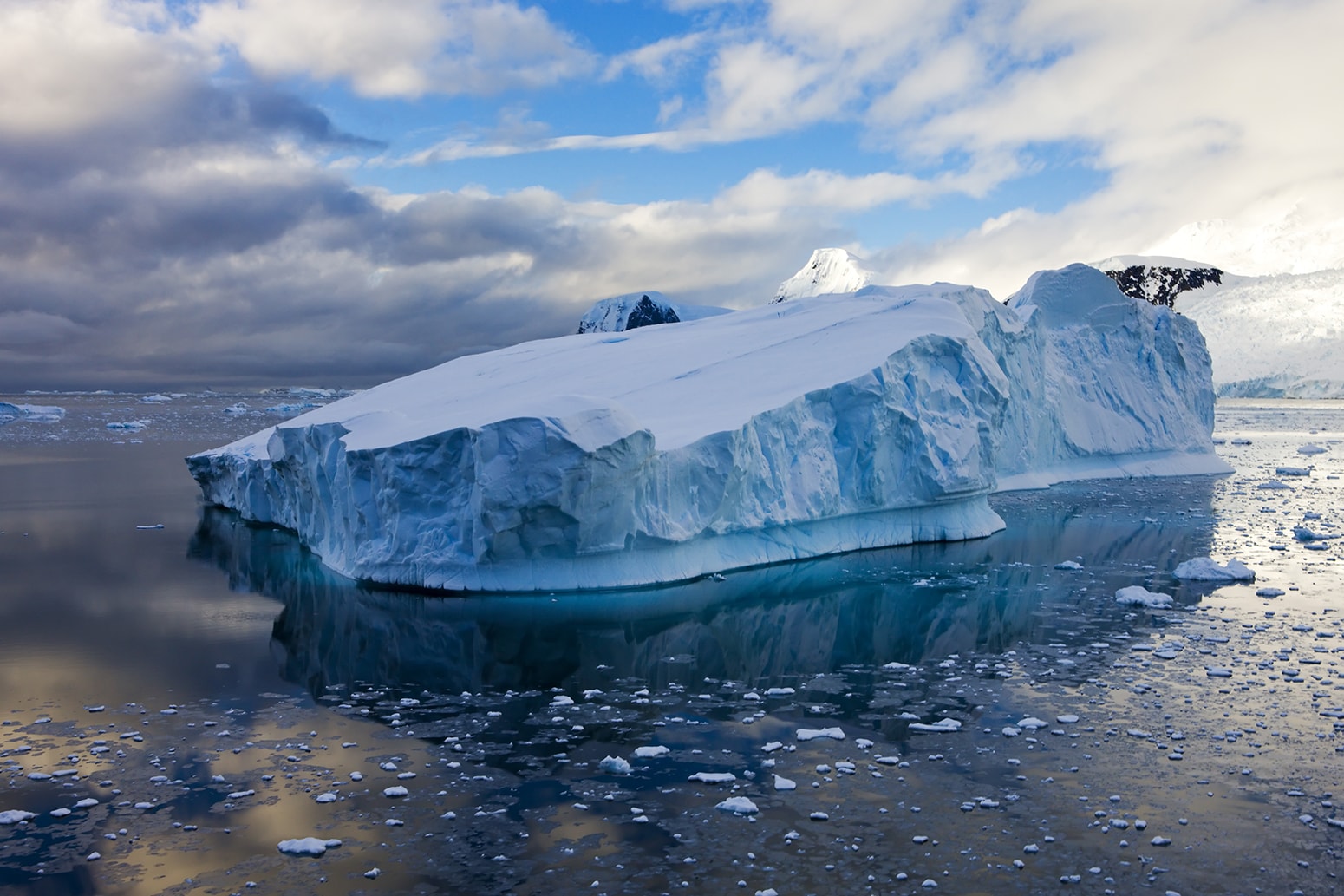 Iceberg in Southern Ocean, Antarctica,