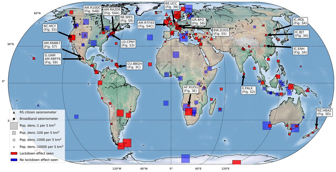 Seismic Survey areas