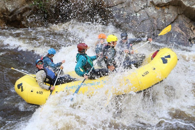 whitewater, raft guide