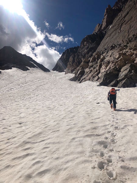 Lamb's Slide Couloir