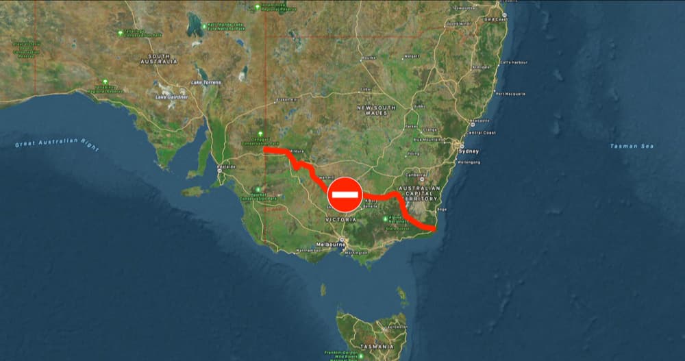 australia, border closed, 