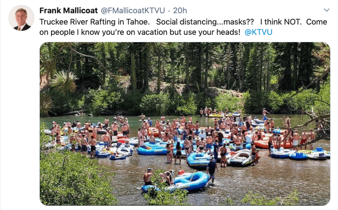 rafters, Truckee River, California, Tahoe City,