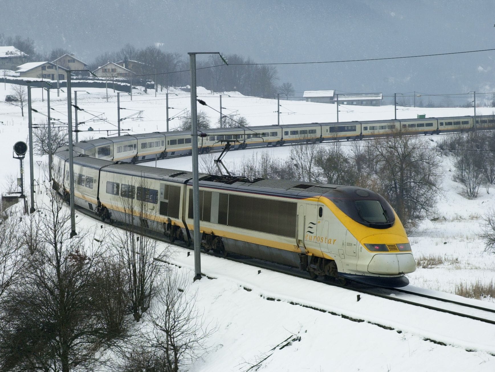 ski train, Eurostar