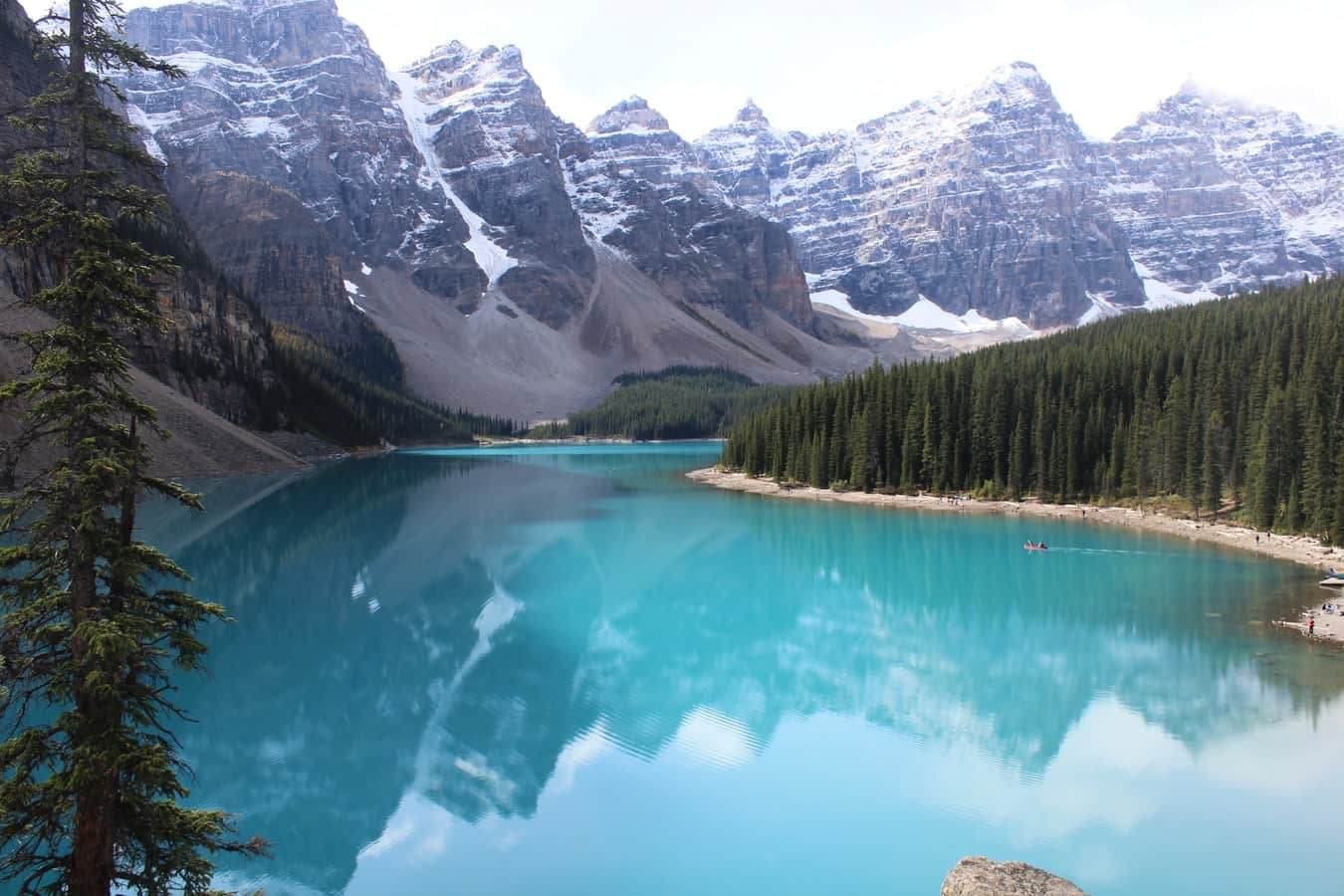 moraine lake, Canada, Alberta, Banff national park, 