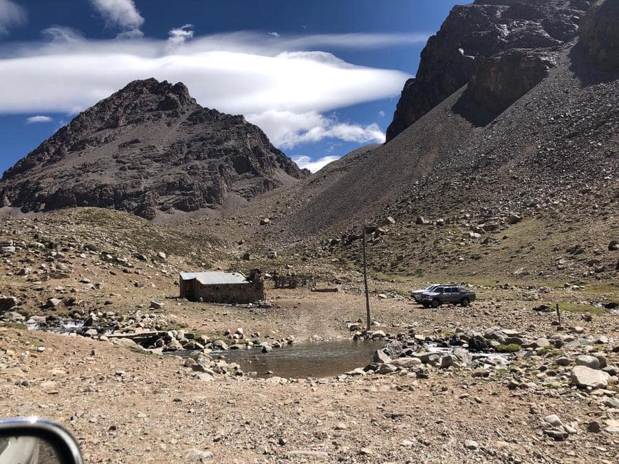 Scaravelli refuge, Guanaquitas Valley, Mendoza, Argentina