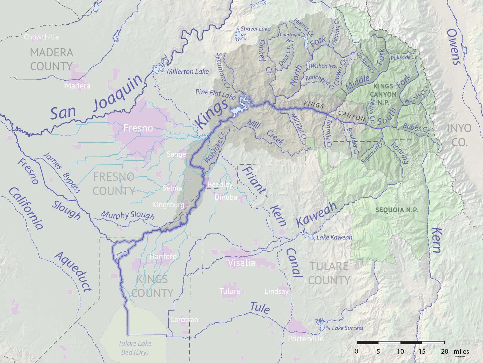 kings river, California