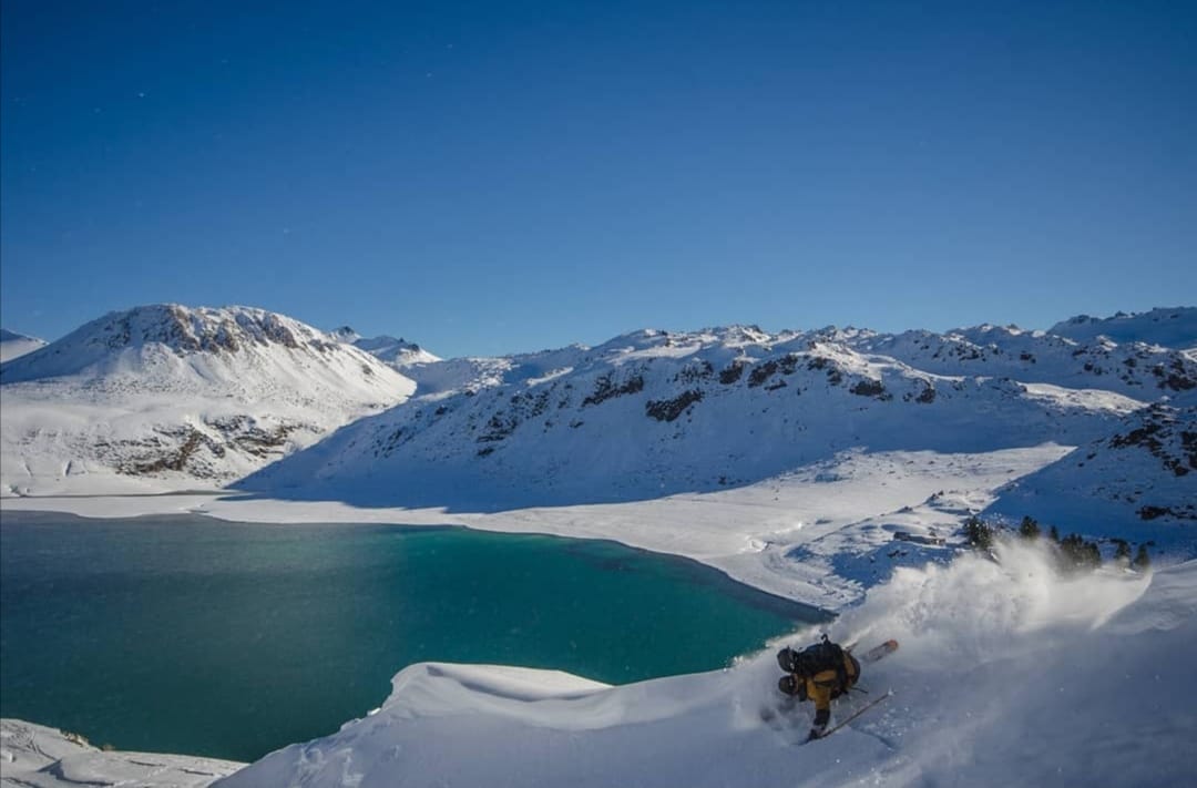 The Volcanic Lagoon of The Andean Maule - SnowBrains